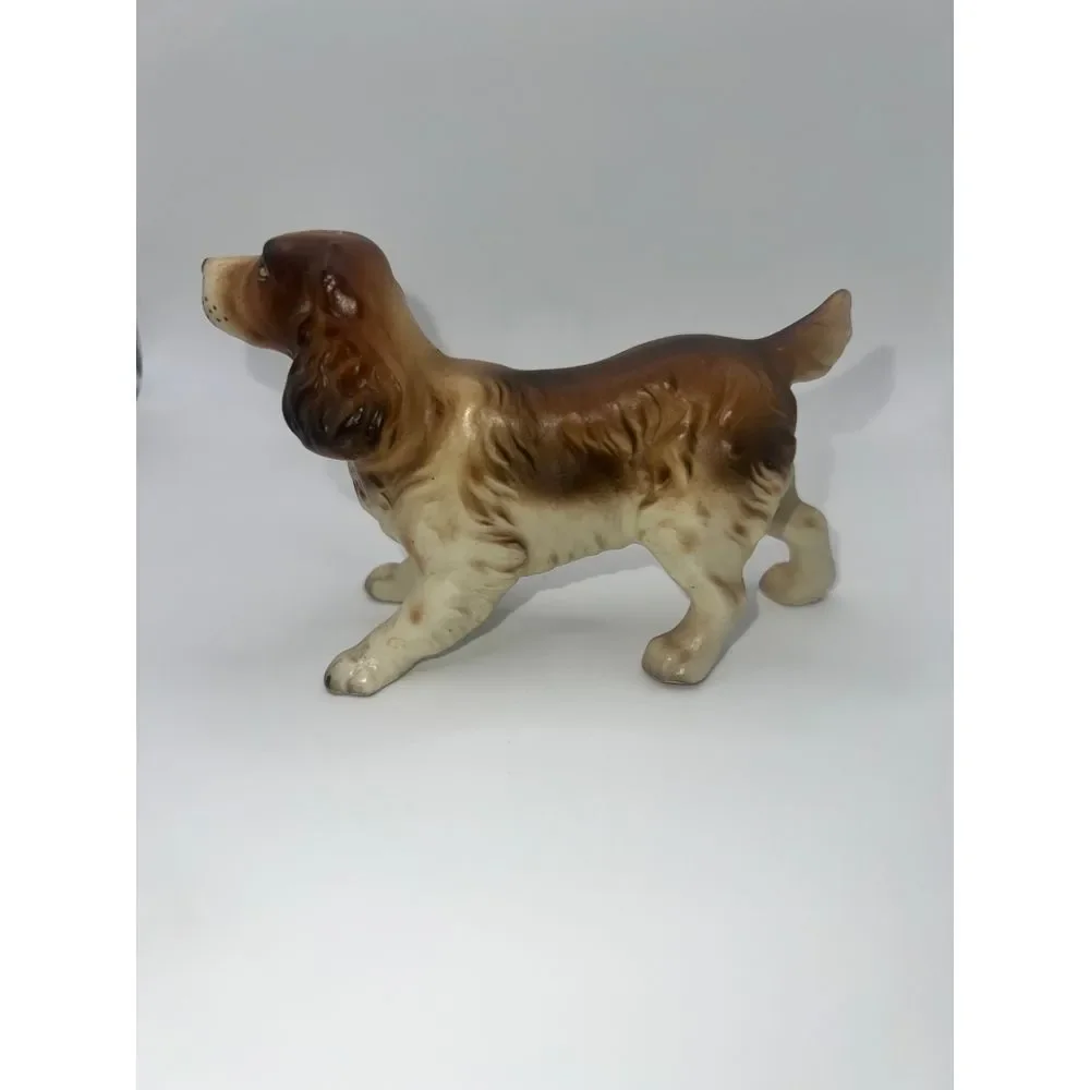 VTG Norcrest Porcelain Spaniel Dog Figurine Made In Japan Collectibles Dog Lover
